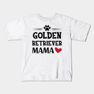 Golden Retriever Mama Kids T-Shirt